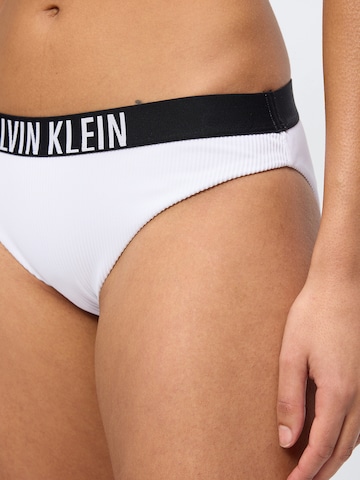 Bas de bikini 'Intense Power' Calvin Klein Swimwear en blanc