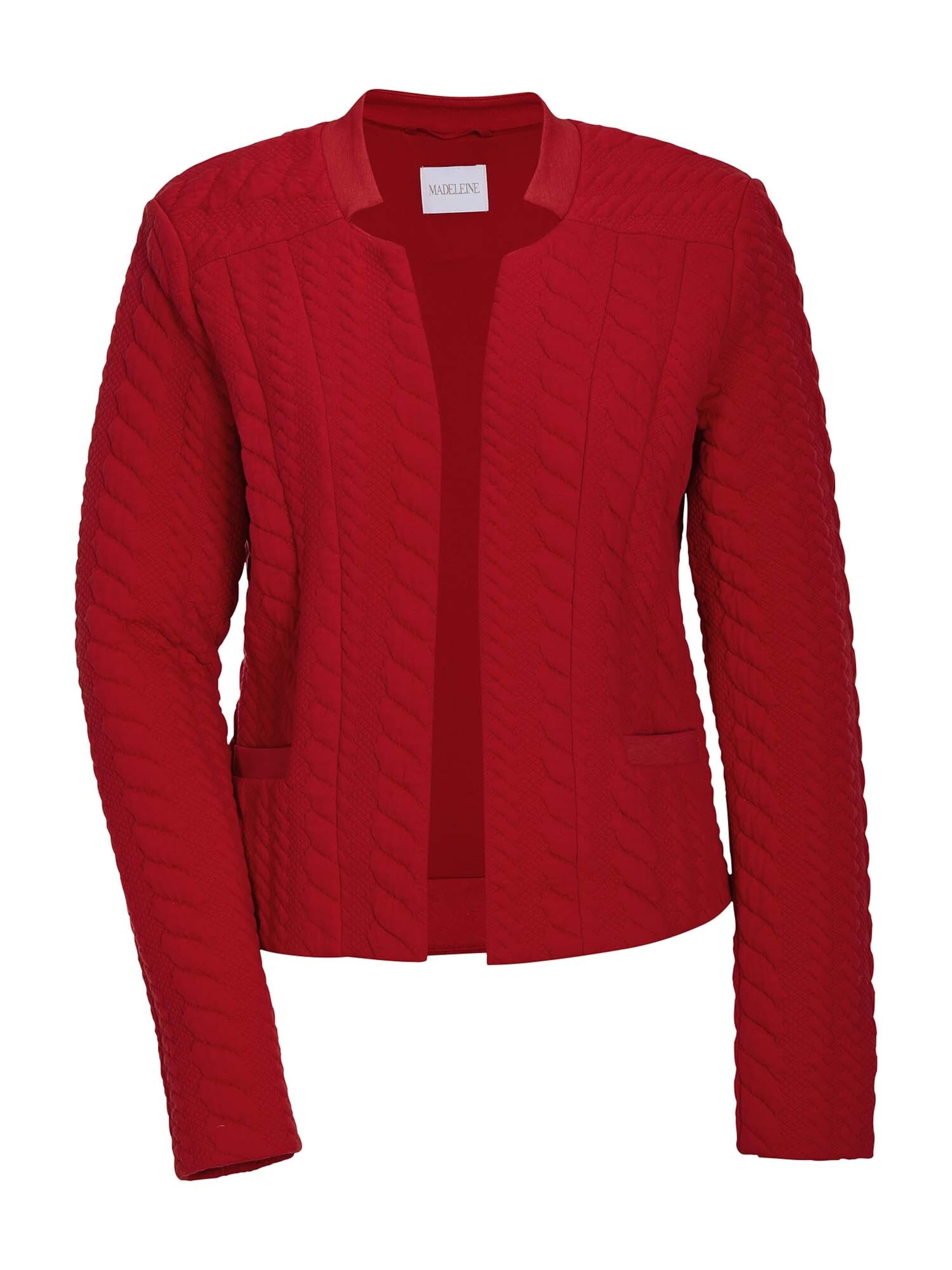 Blazer MADELEINE en rouge : devant