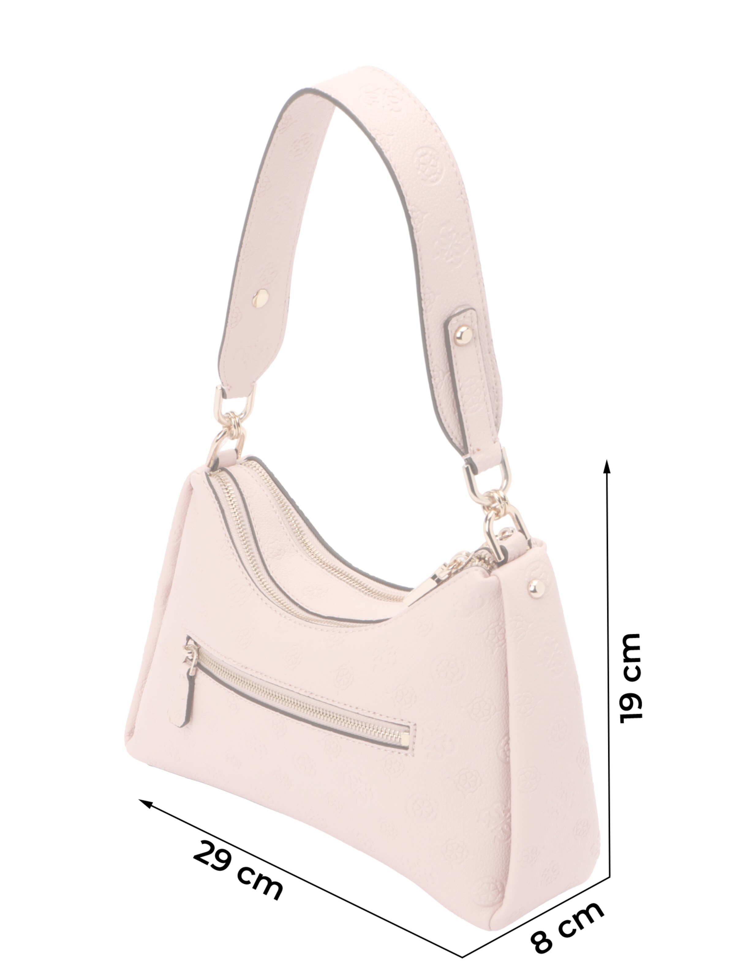 GUESS Чанта за през рамо 'Anise' в розово