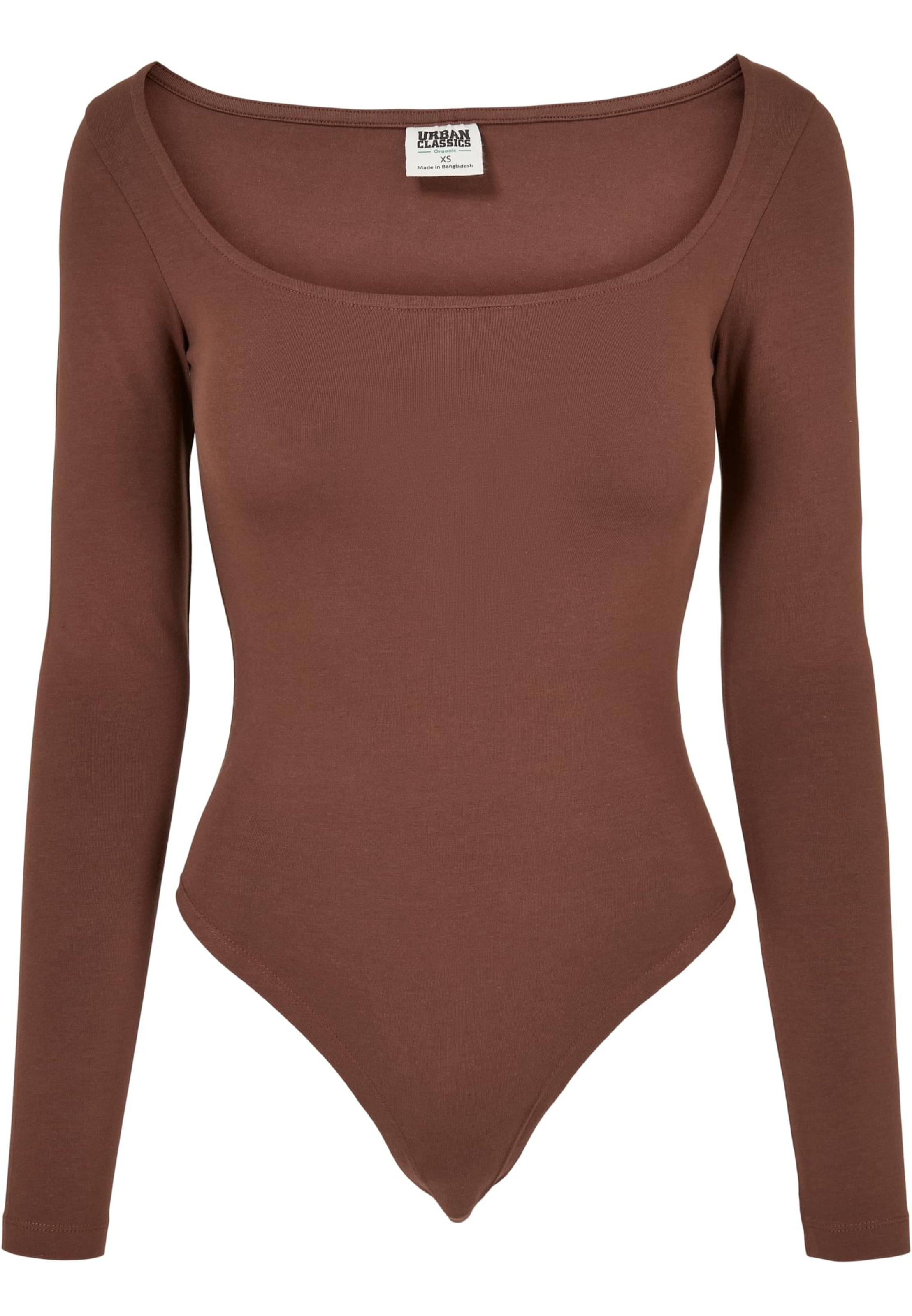 brūns Urban Classics Bodijs-krekls: no priekšpuses