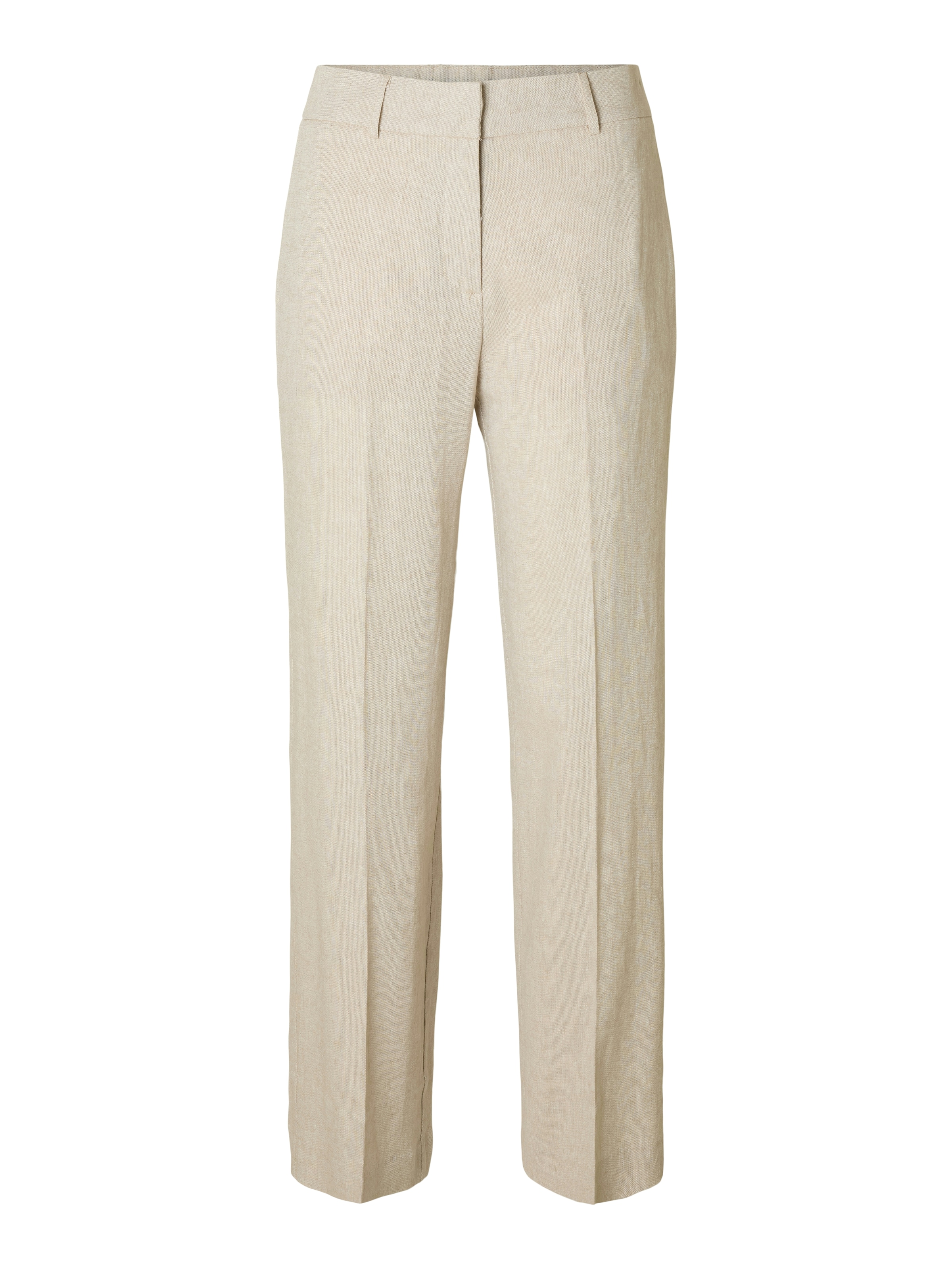 SELECTED Regular Pleated Pants 'TANIA-RITA' in Beige: front