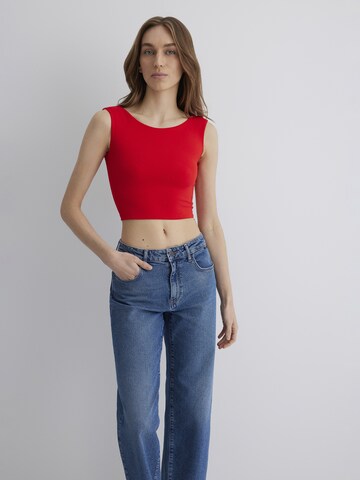 Mavi Top in Red