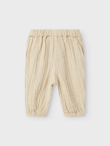 NAME IT Tapered Byxa 'NBNOSafi' i beige