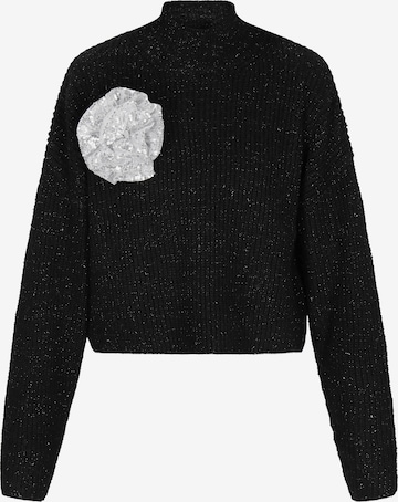 Pullover di DreiMaster Vintage in nero: frontale