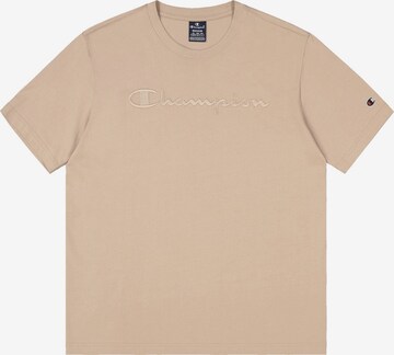 Champion Authentic Athletic Apparel Shirt in Brown: front