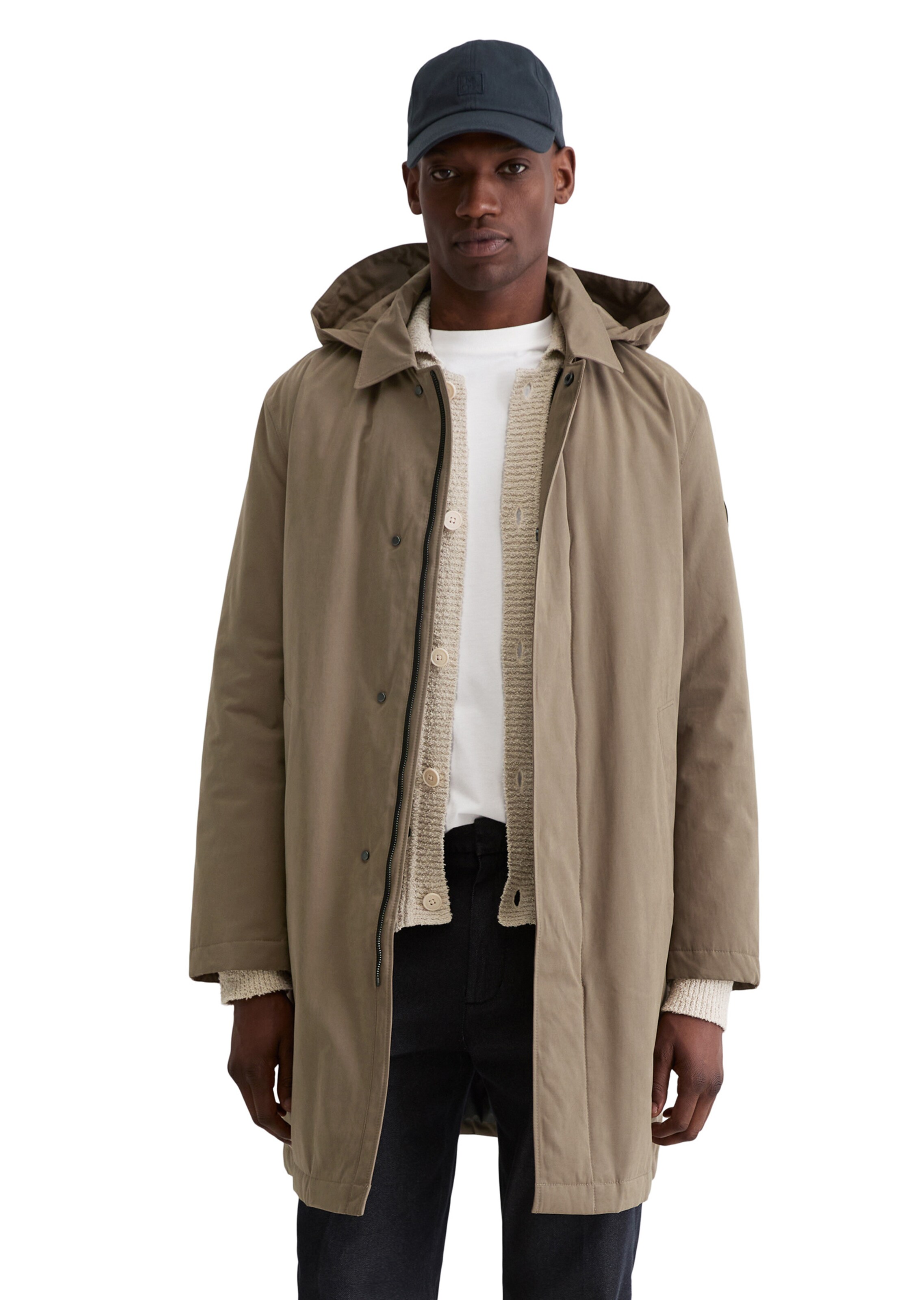 Marc O'Polo Mantel in Beige