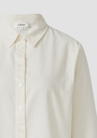s.Oliver Bluse in Beige