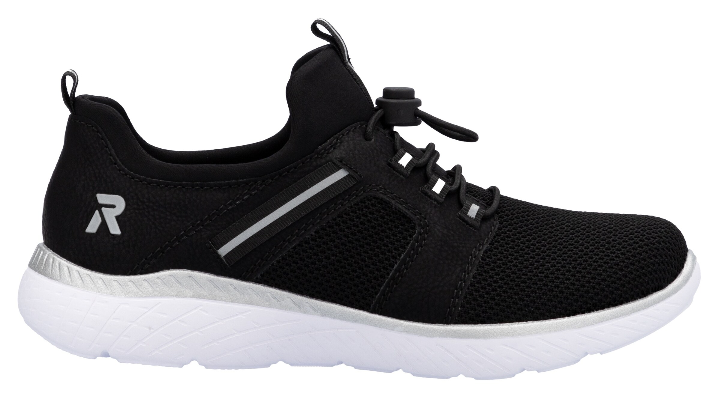 Rieker Sport Sneaker in Schwarz