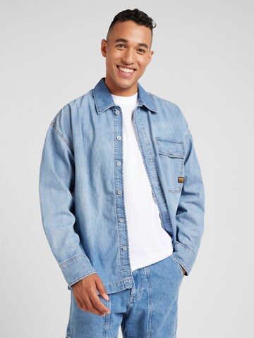 G-STAR Comfort Fit Hemd in Blau: Vorderseite