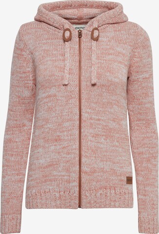 Oxmo Knit Cardigan 'Philadelphia' in Pink: front