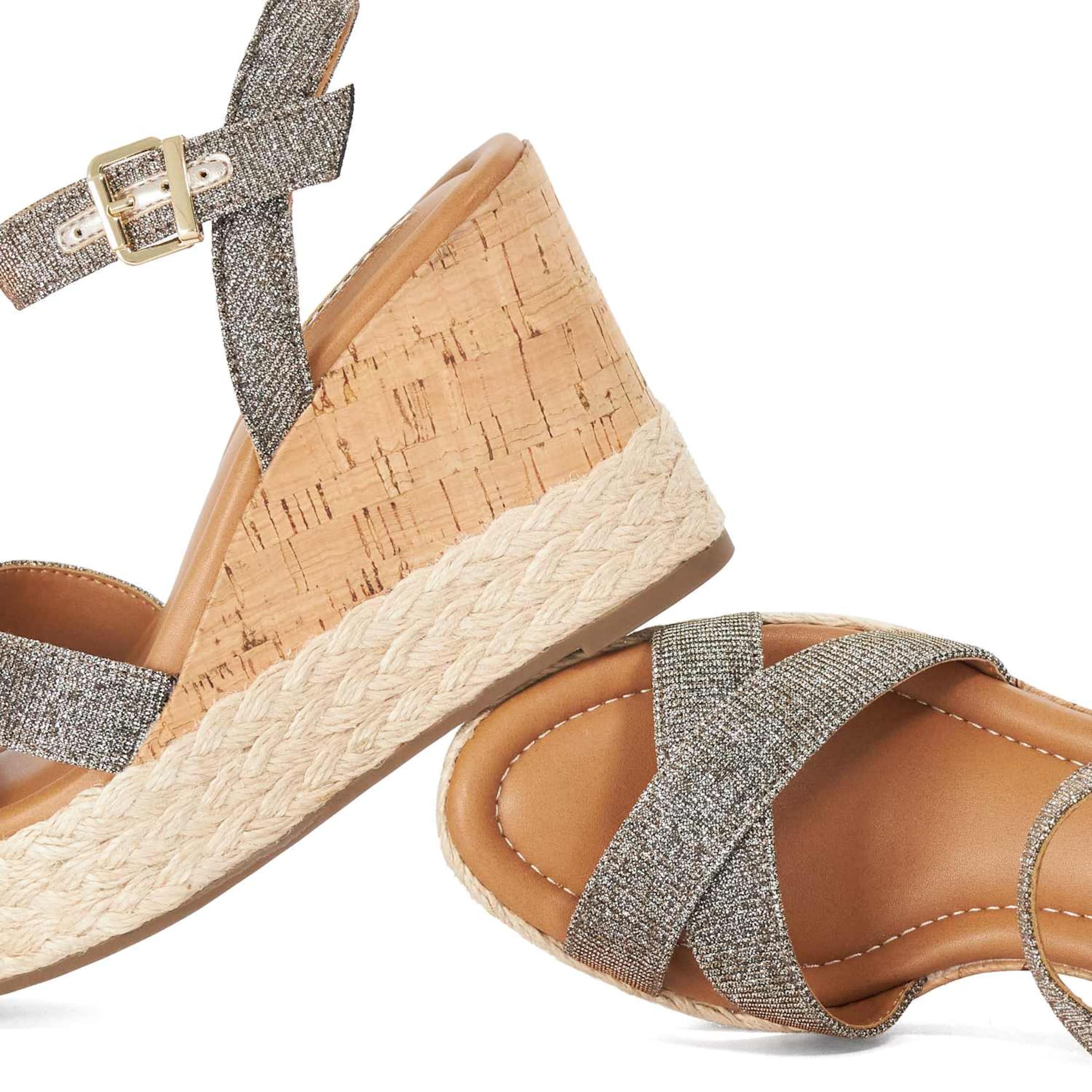 Dune LONDON Sandale 'Kindest' in Bronze