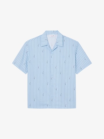 LACOSTE - Regular Fit Camisa em azul: frente