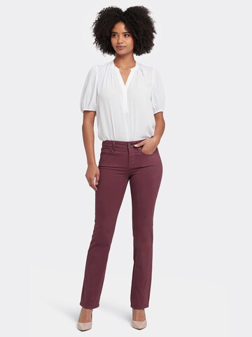 NYDJ Wide leg Jeans 'Marilyn' in Red