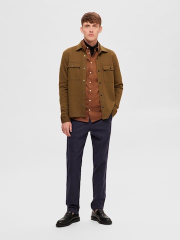 SELECTED HOMME Between-Season Jacket in Green