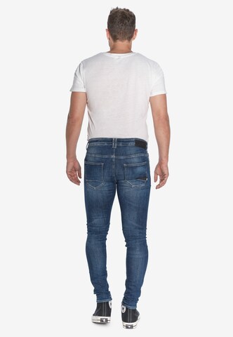 Le Temps Des Cerises Slim fit Jeans 'POWERC' in Blue