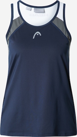 HEAD Sporttop 'CLUB 22' in Blauw: voorkant