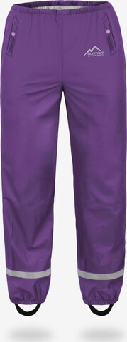 Pantalon fonctionnel 'York' normani en violet : devant