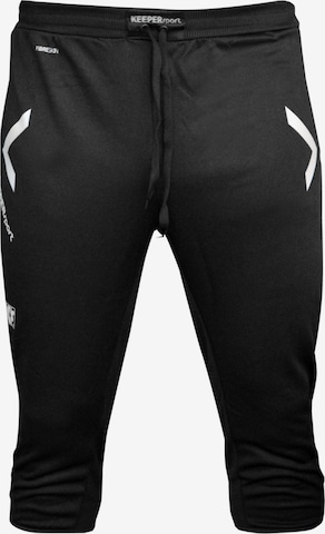 KEEPERsport Regular Workout Pants in Black: front