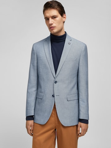 MEYER Regular fit Business-colbert in Blauw: voorkant