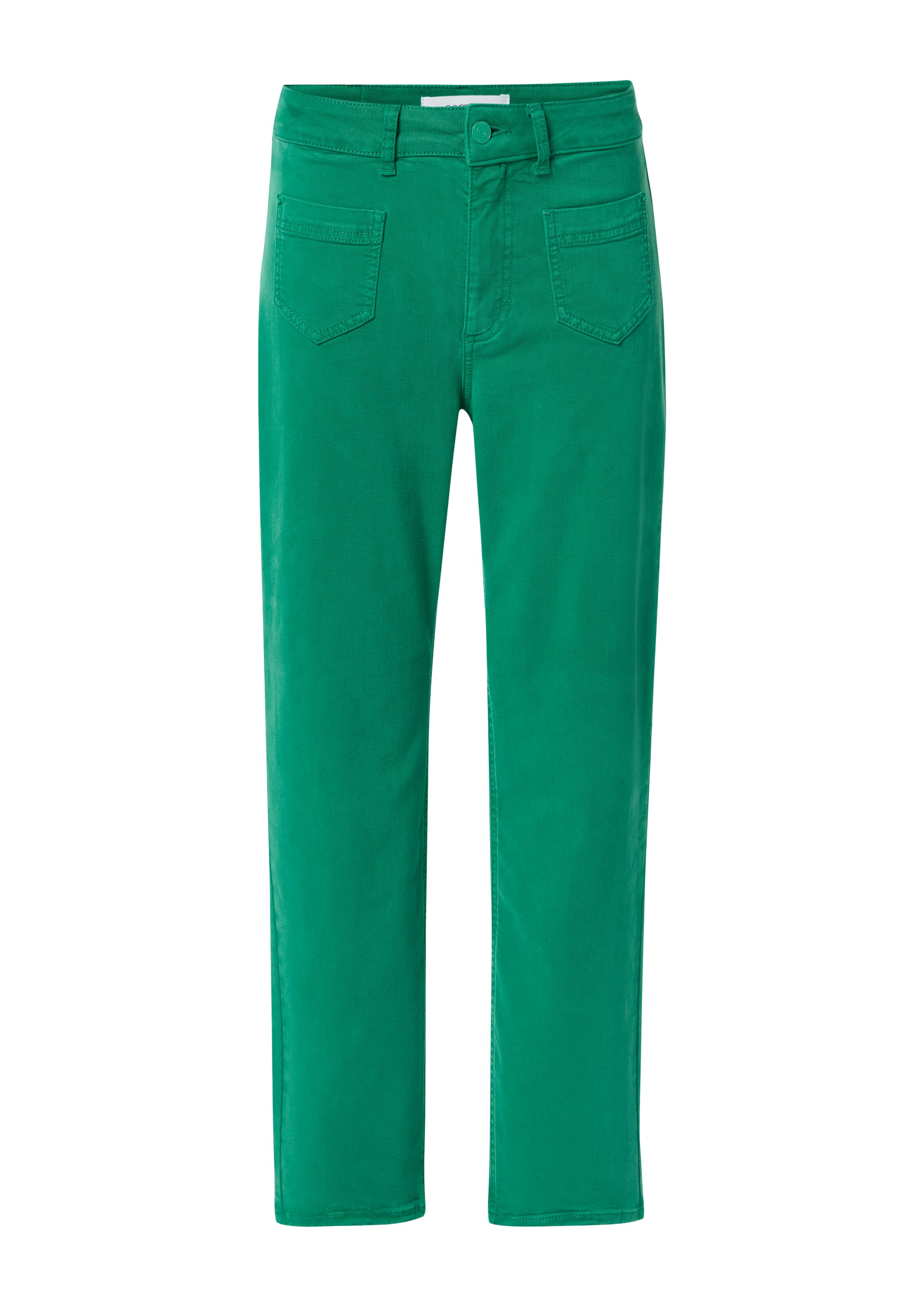 comma casual identity Regular Housut värissä vihreä: etupuoli