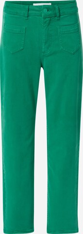 comma casual identity Regular Pants in Green: front