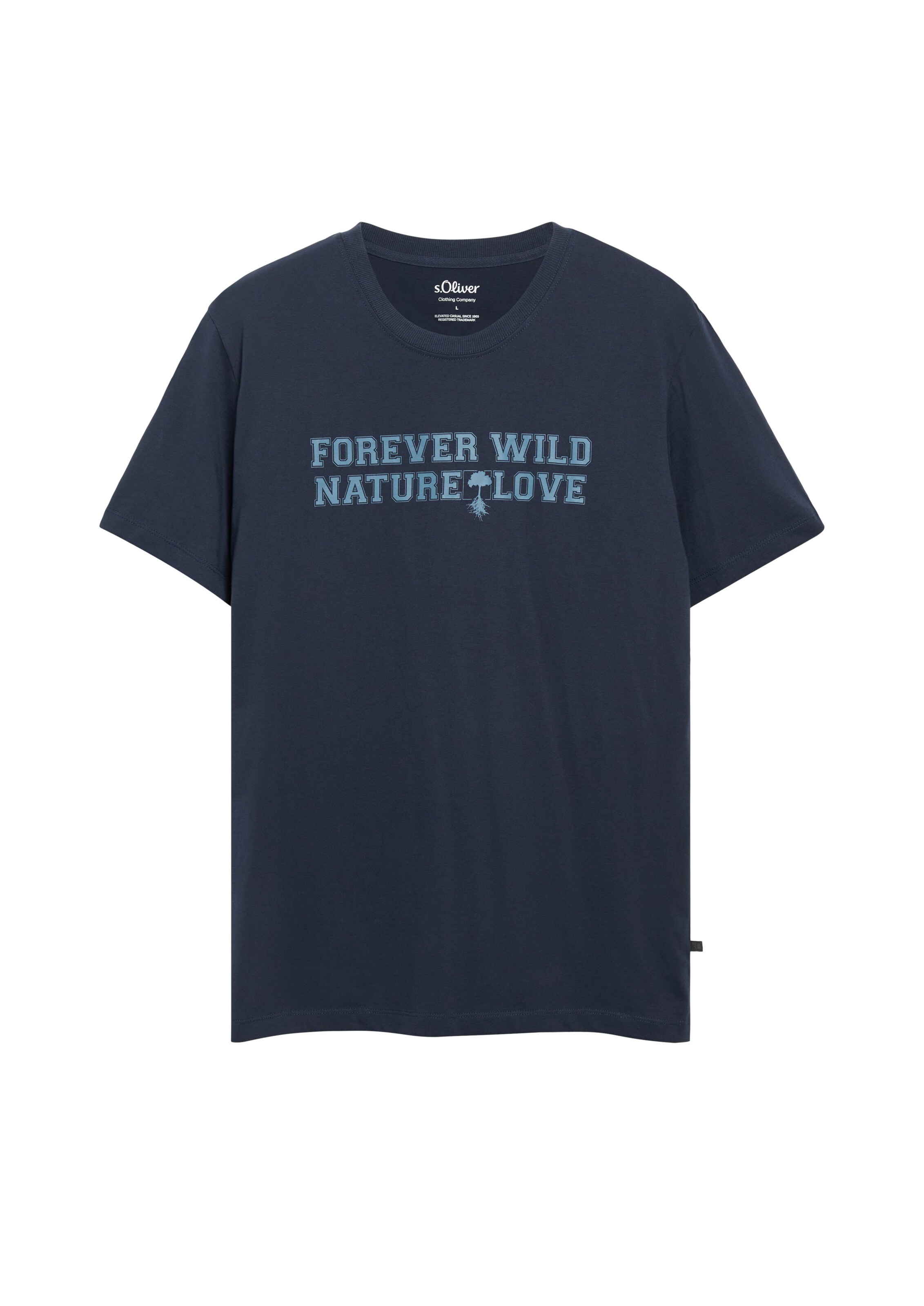 s.Oliver T-Shirt in Blau: Vorderseite