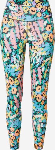 ADIDAS PERFORMANCE Skinny Sportbroek 'Train Essentials Printed High-Waisted' in Gemengde kleuren: voorkant