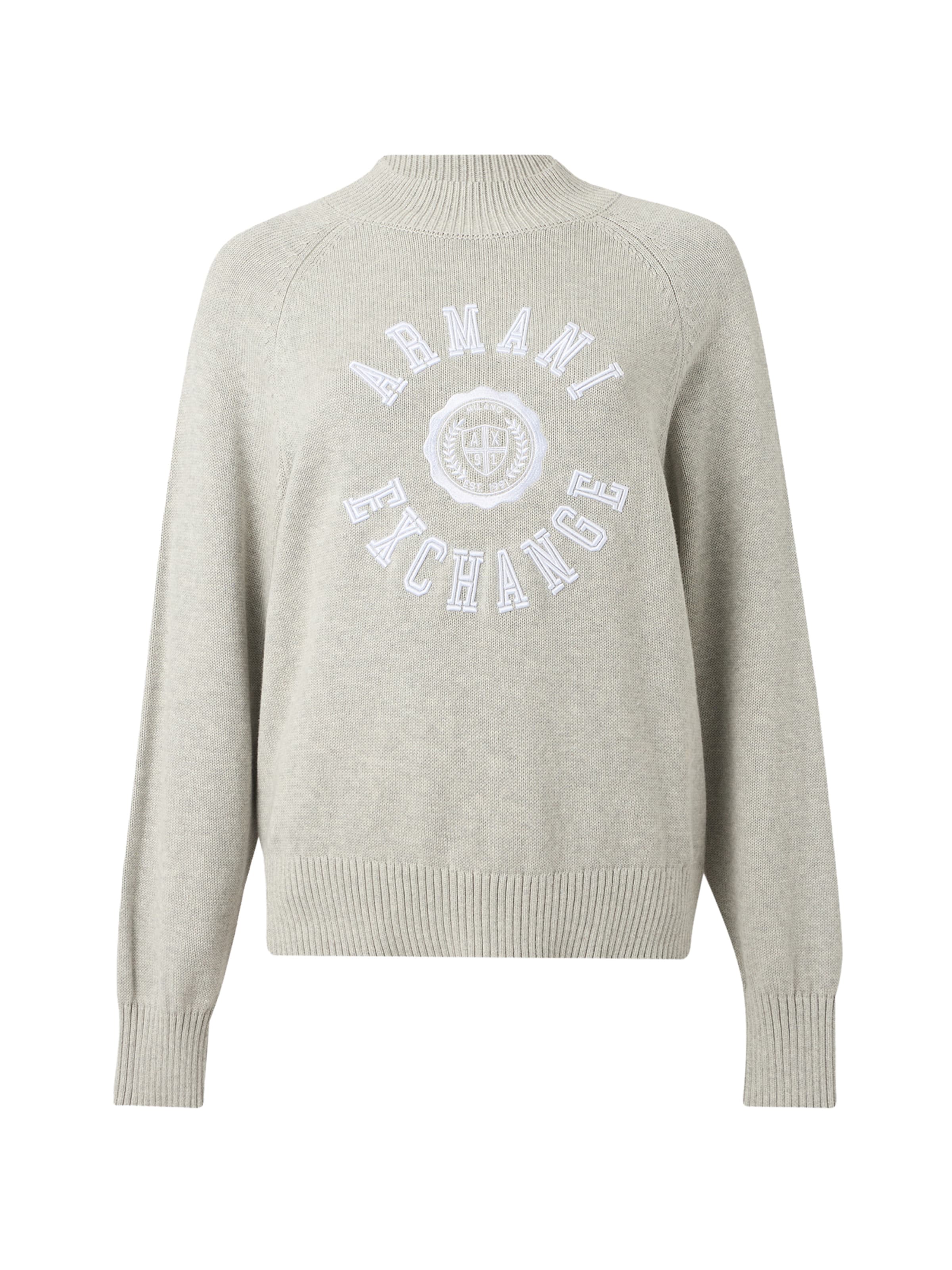 ARMANI EXCHANGE - Jersey en gris: frente
