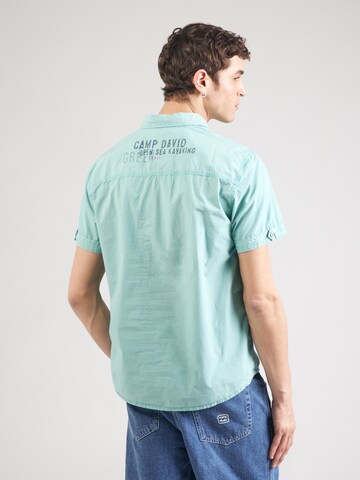 CAMP DAVID Regular fit Overhemd in Groen