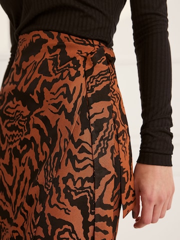 Guido Maria Kretschmer Women Skirt 'Pace' in Brown