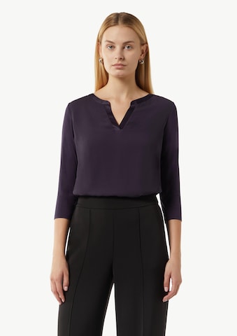 COMMA Blouse in Purple: front