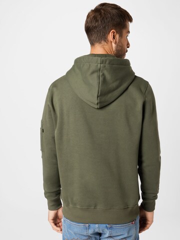 ALPHA INDUSTRIES Sweatshirt in Groen