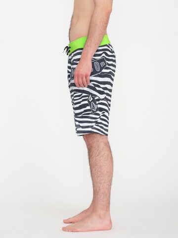 Volcom Swimming Trunks 'LIDO PRINT MOD 20 ' in Green