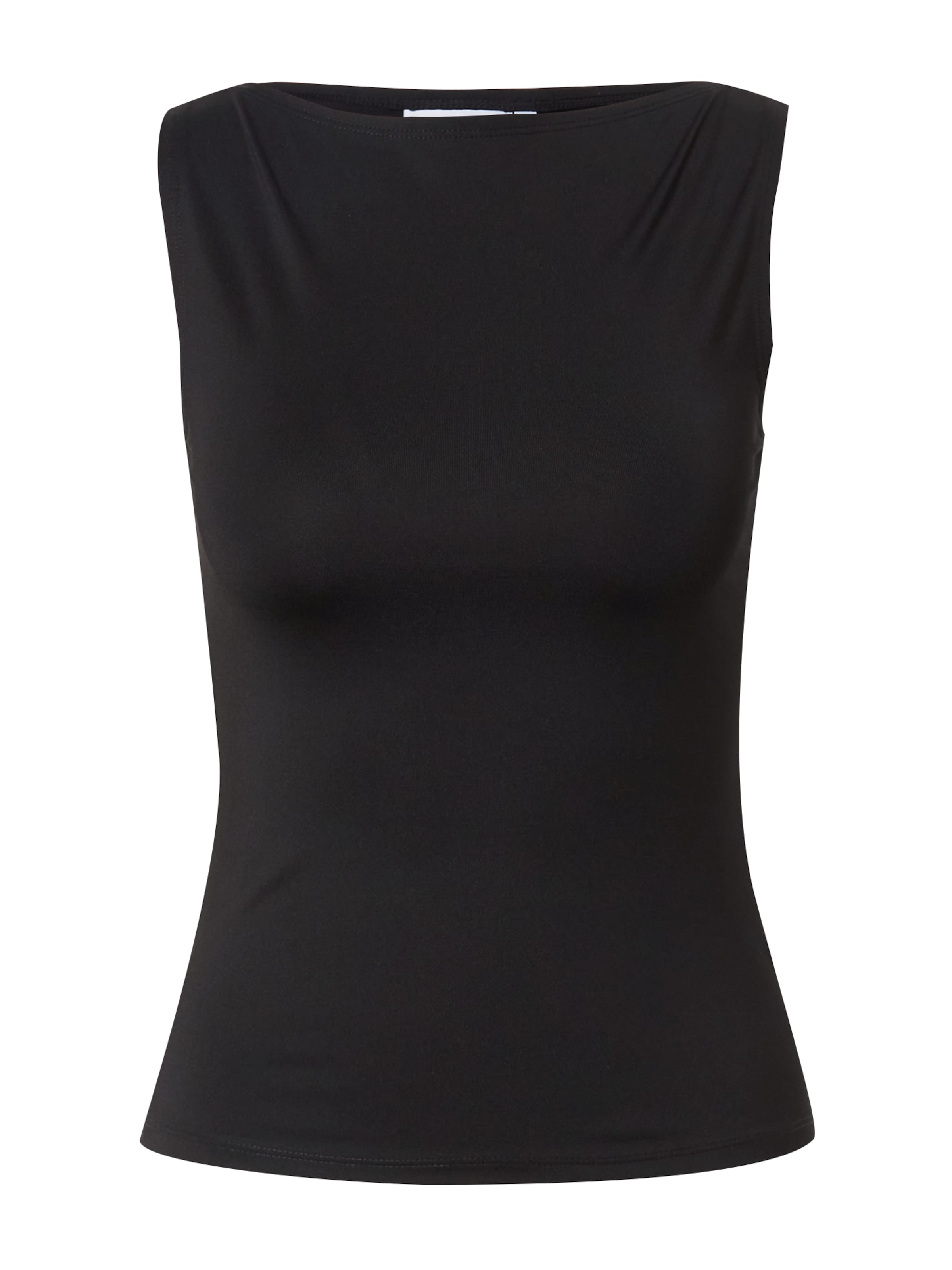 WEEKDAY Top 'Annie' in Black: front