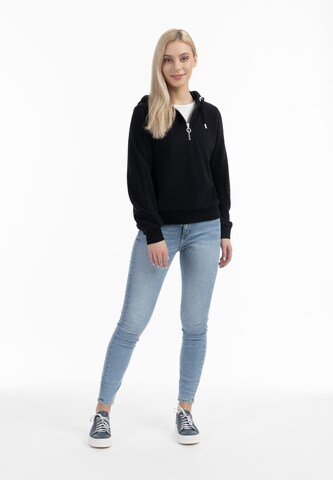 DreiMaster Maritim Sweatshirt in Schwarz