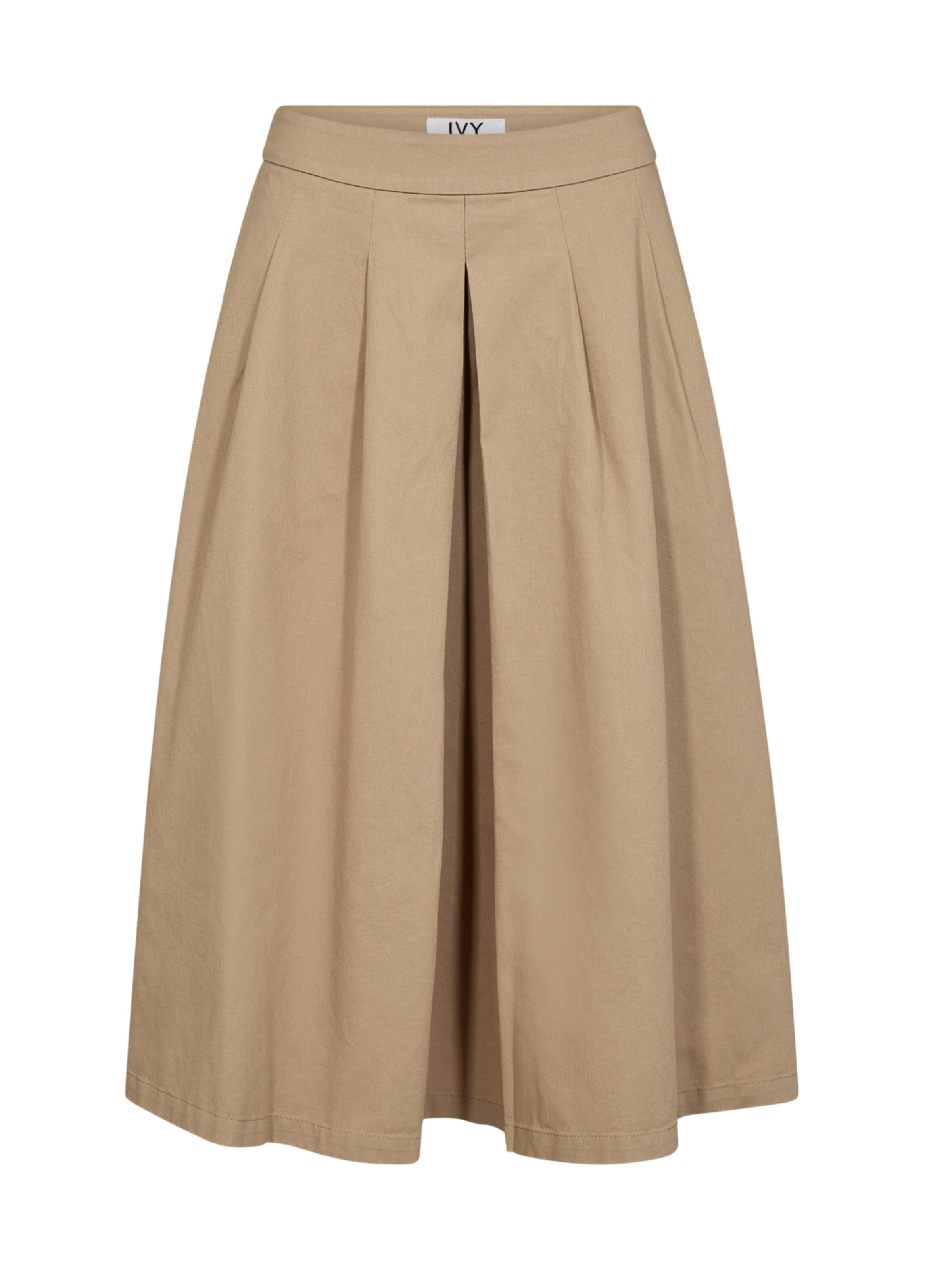 Ivy Copenhagen Nederdel 'Morisette' i khaki, Produktvisning