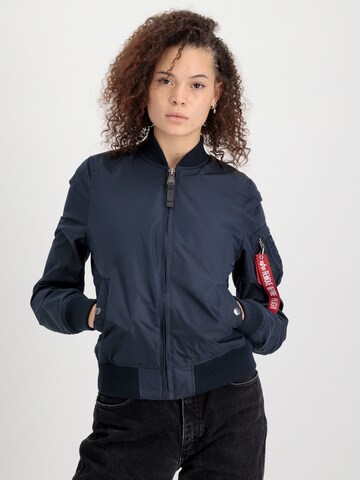 ALPHA INDUSTRIES Übergangsjacke 'MA-1 TT'‌‌‌ in Blau: Vorderseite