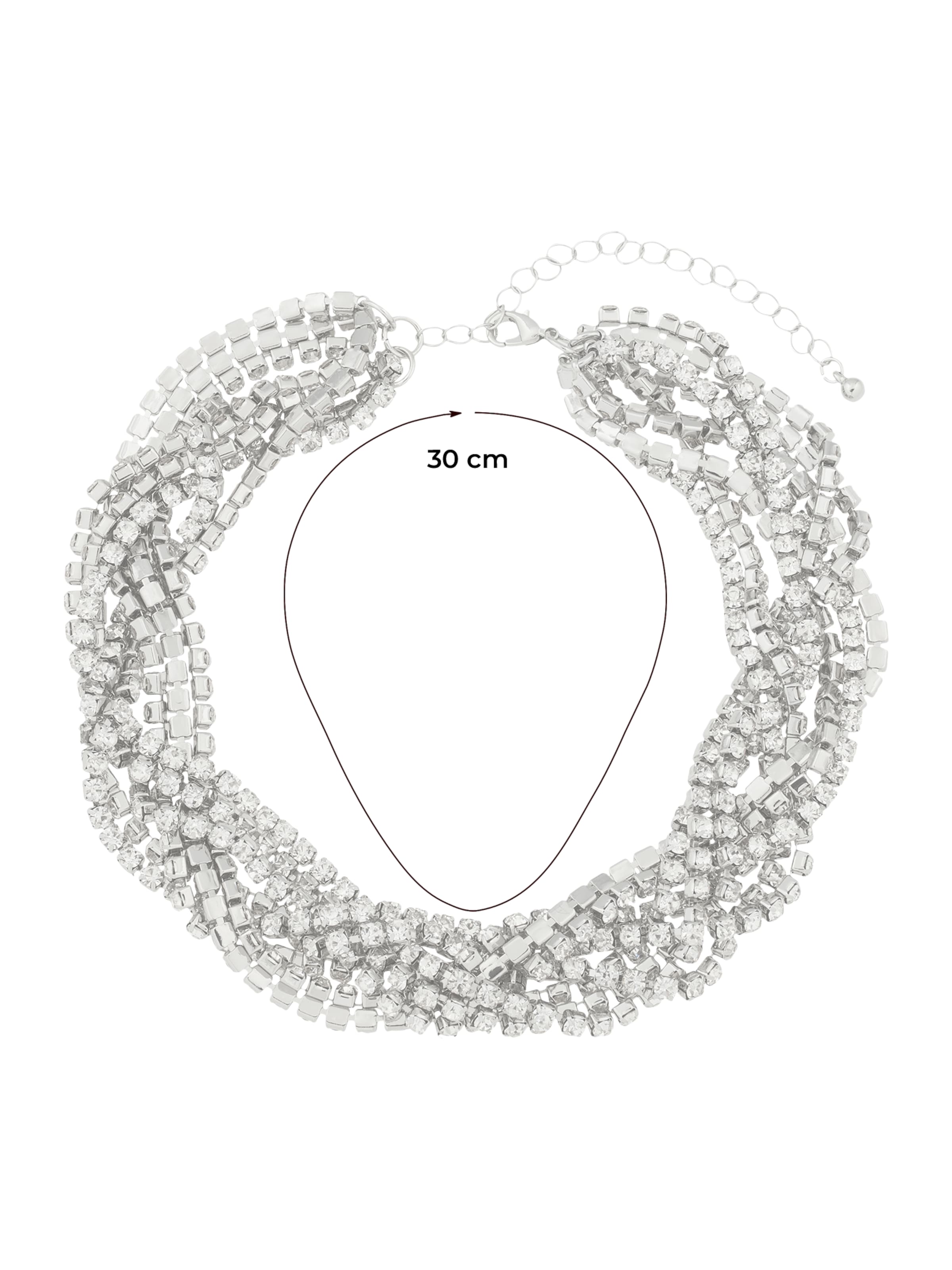 ABOUT YOULančić - srebro boja