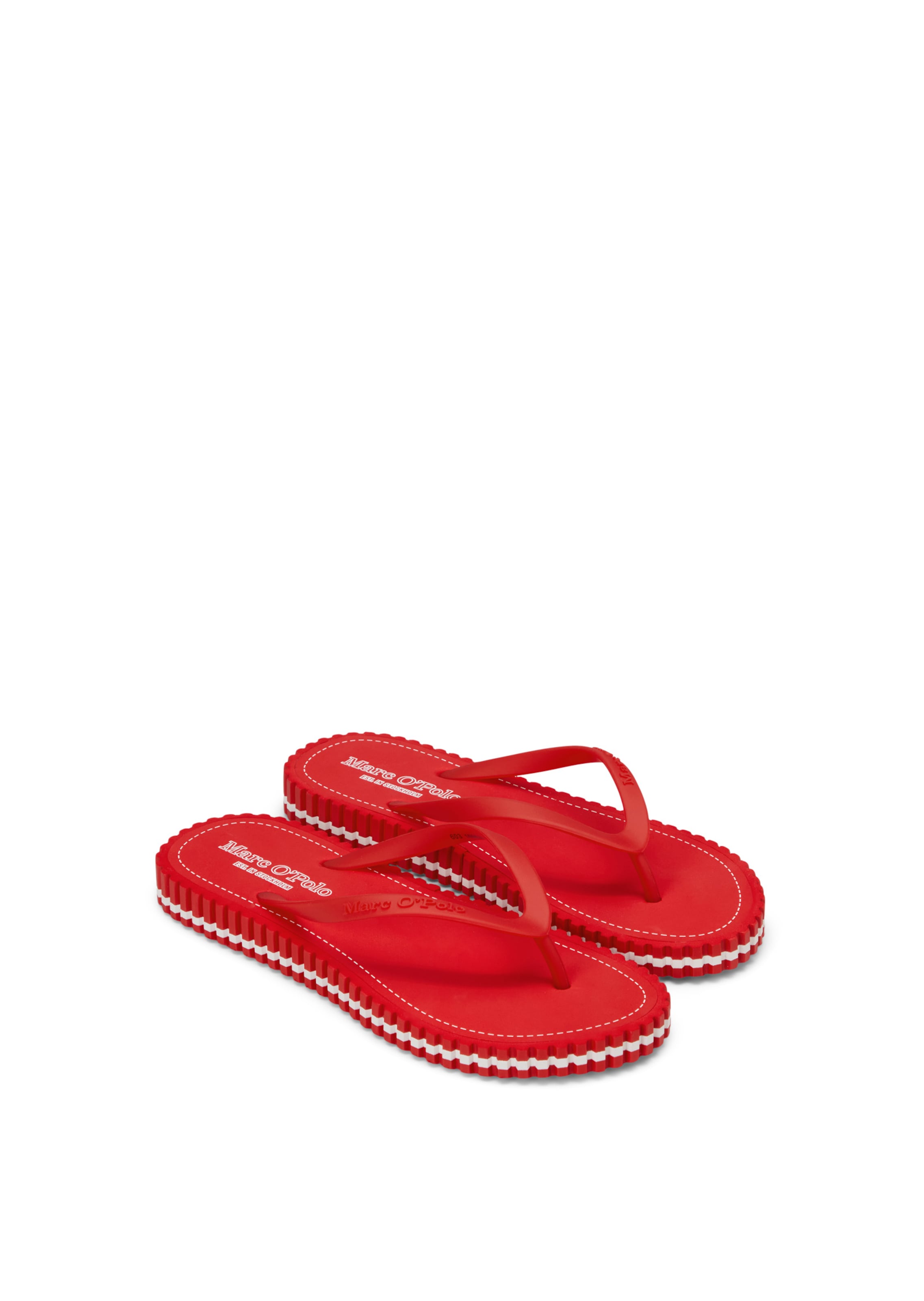 Marc O'Polo T-bar sandals in Red