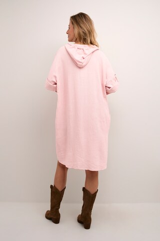 Cream Kjole 'Lark' i pink