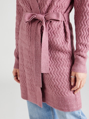 ABOUT YOU Knit Cardigan 'Daniela' in Pink