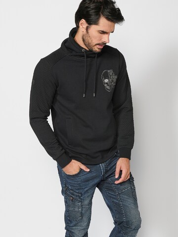 KOROSHI - Sweatshirt em preto