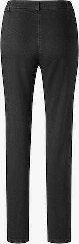 Goldner Slim fit Jeans 'Carla' in Black