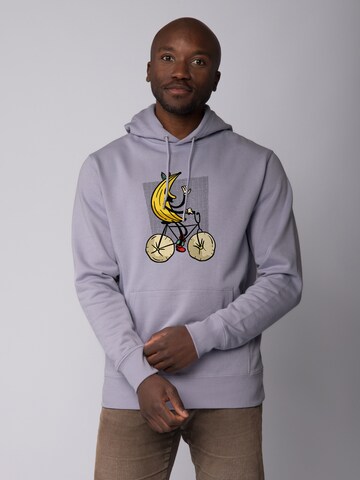 Felpa 'Banana Rider' di Watapparel in lilla