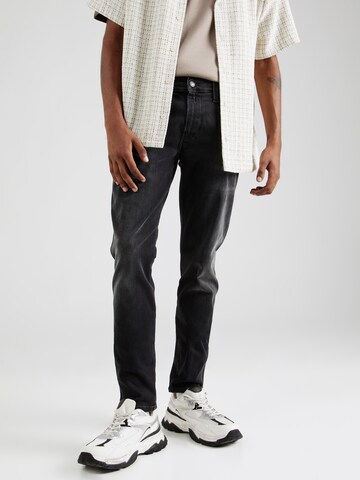 REPLAY Regular Jeans 'ANBASS' in Black: front
