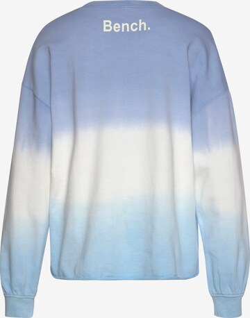 BENCH Sweatshirt 'LM LBG' in Blau