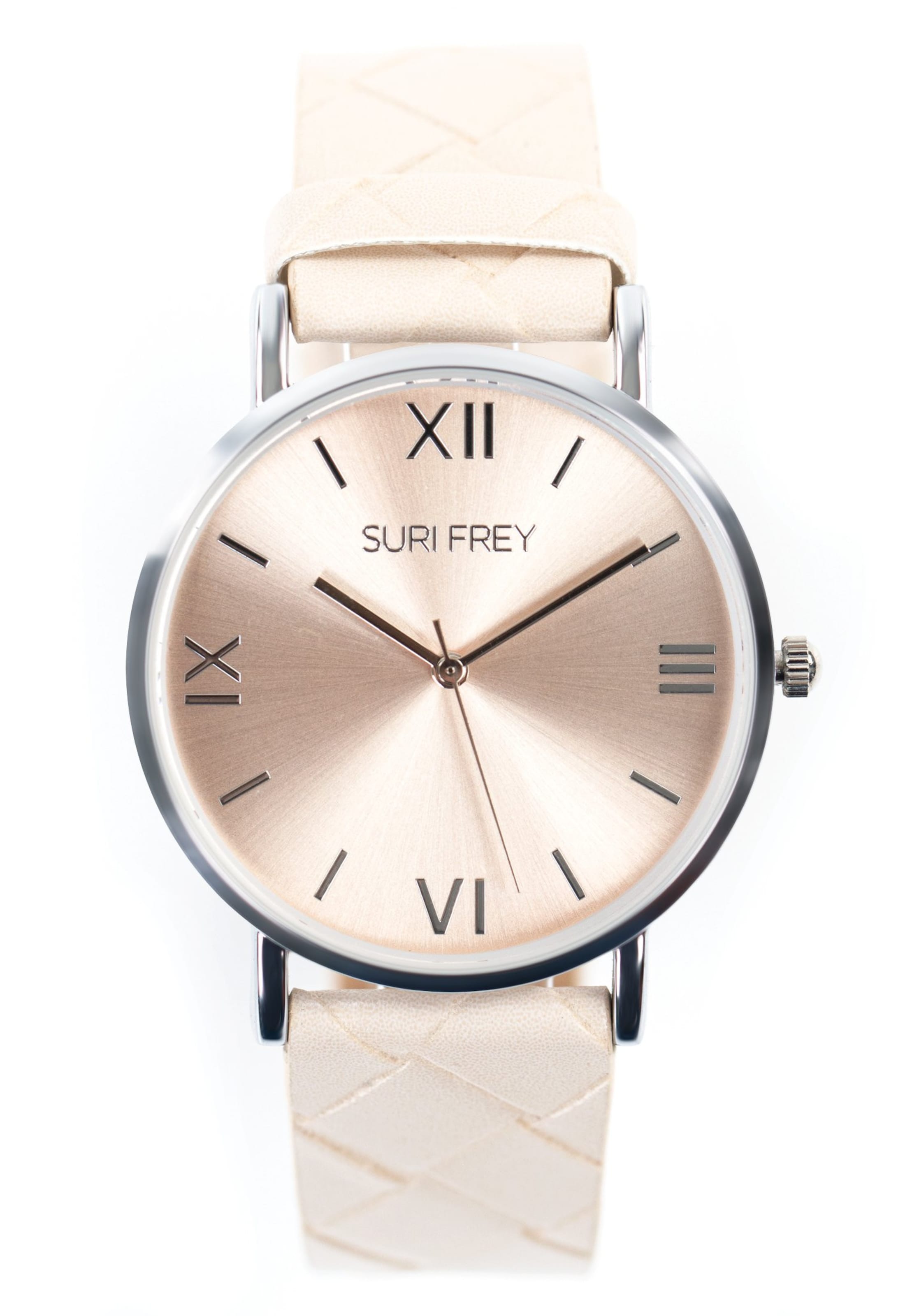Suri Frey Analoog horloge ' Molly ' in Beige