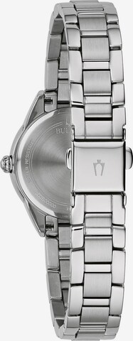 Bulova Analog Watch in Silver