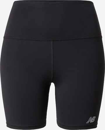 new balance - Skinny Pantalón deportivo 'Essentials Harmony' en negro: frente