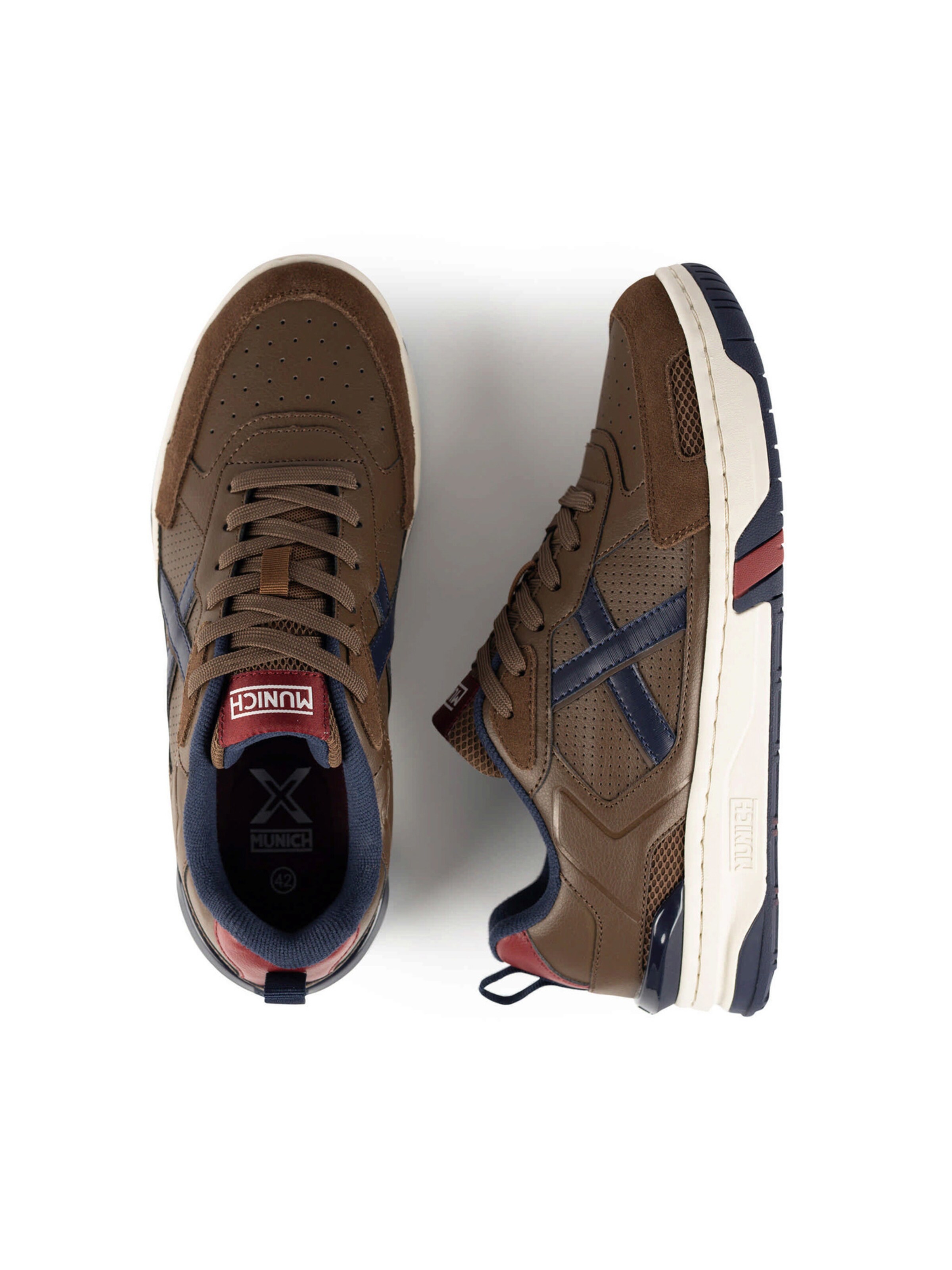 MUNICH Sneakersy niskie 'Pivot' w kolorze brązowy